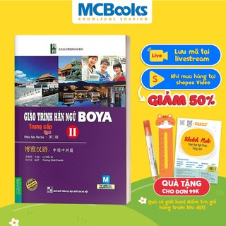 Sách - Giáo Trình Hán Ngữ Boya Trung Cấp 2 Tập 2 - Dành Cho Người Học Cơ Bản Và Nâng Cao