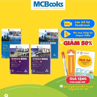 Sách Combo Giáo trình Hán Ngữ Boya Trung Cấp Học Kèm App Online