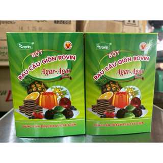 BỘT RAU CÂU GIÒN JELLY ROVIN HOÀNG YẾN ( 10goi x 25g)