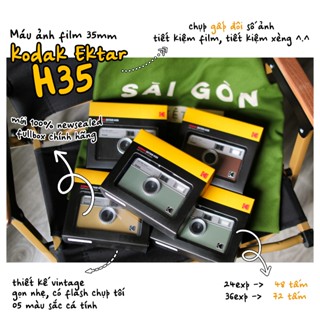 [ĐỦ MÀU MỚI 2024] Máy ảnh chụp film HALF-FRAME Kodak Ektar H35 NEW 100% CHÍNH HÃNG KODAK