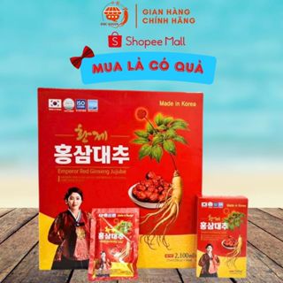  Nước Hồng Sâm Táo Đỏ Hàn Quốc  70ml x 30 Gói  - DHC Korea Ginseng 