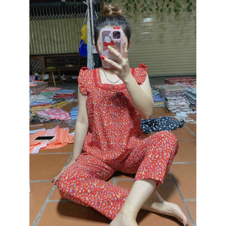 Bộ lụa quần dài 9 tấc. 40-60kg.