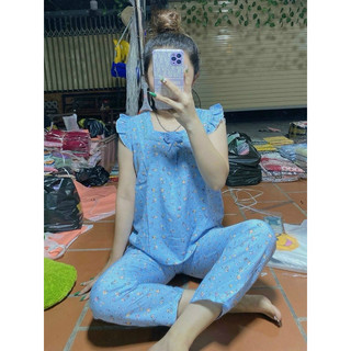 Bộ lụa quần dài 9 tấc. 40-60kg.