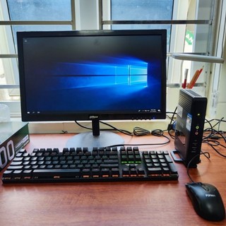 Mini PC Windows 10 64bit nhỏ gọn dùng văn phòng, RAM 4GB,
