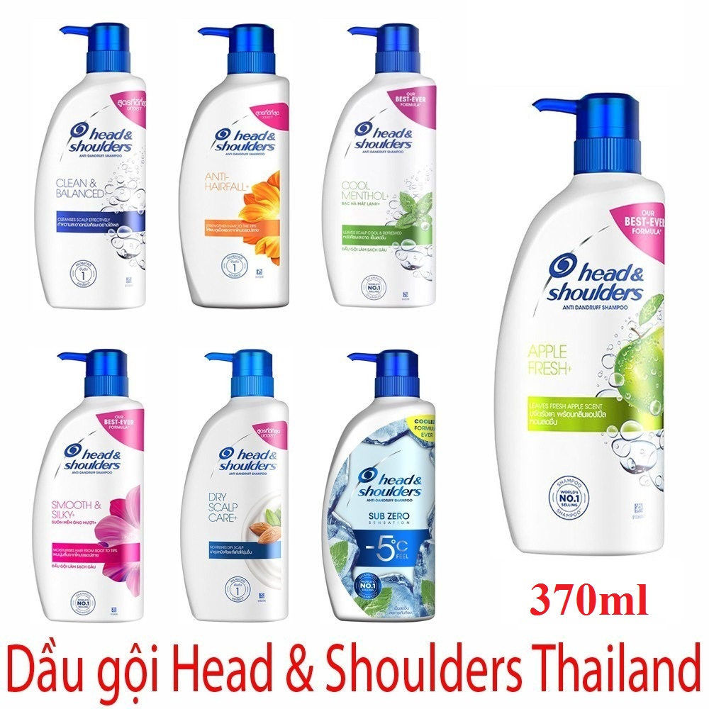 Dầu Gội Đầu Head & Shoulder Thái Lan 370ml
