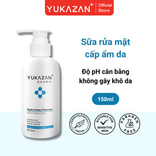 Sữa Rửa Mặt Cấp Ẩm Cho Da Yukazan Derma 150ml – Độ Ph Cân Bằng
