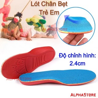 Lót Giày Bàn Chân Bẹt Trẻ Em - Độ Chỉnh Hình 2.4cm -  Lót Chỉnh Hình Chân Phẳng Trẻ Em Flat Foot