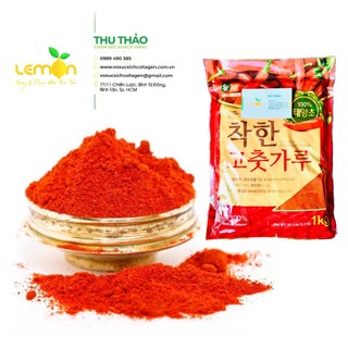 [100g-500g] Ớt bột Hàn Quốc Nongwoo loại mịn - Bột ớt làm kim chi, mì cay, nấu lẩu