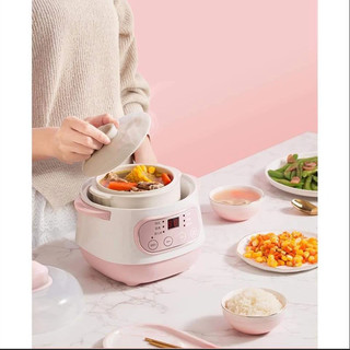 Nồi nấu cháo chậm , nồi ninh, hầm, hấp cách thủy 4 in 1, nồi đa năng, nồi nấu cháo cho bé ăn dặm