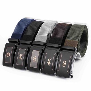 Thắt lưng nam TLS93 vải dù siêu bền mặt thép cao cấp