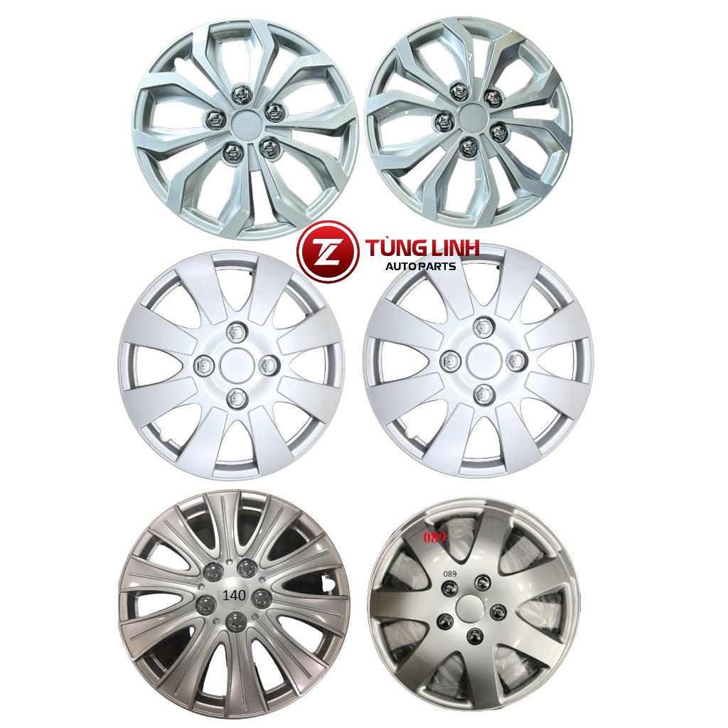Ốp la zăng (la răng, chụp mâm) R13 inch, ốp bánh xe con- xe tải lốp R13. Hàng cao cấp