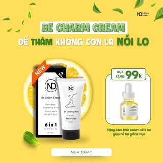 Kem Bôi Giảm Thâm Mông BECHARM Cream 6in1 new kèm QUÀ TẶNG BHA