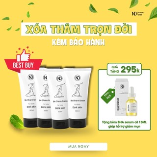 COMBO 4 TUÝP KEM GIẢM THÂM BE CHARM CREAM Tặng 1 SERUM GIẢM MỤN BHA 15ML BY ND SIÊU HỜI