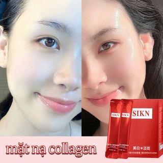 Mặt nạ collagen Mặt nạ dưỡng trắng da dưỡng ẩm mặt nạ ngủ Chống lão hoá, dưỡng ẩm và làm mờ vết thâm