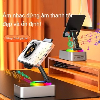 Giá Đỡ Điện Thoại Đa Năng Tích Hợp Loa Âm Thanh Để Bàn Chống Trượt Có Thể Gập Lại Tiện Dụng Cho Gia Đình HKDOTI