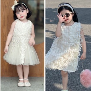 Váy cho bé NRB20 sát nách cực sang chảnh Ngò Rí Store
