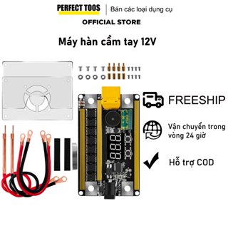 【Hồ Chí Minh】Với vỏ Máy Hàn Cầm Tay mạch hàn cell pin 12v 18650 Pin Lithium Bằng Acrylic Kèm Hộp Đựng