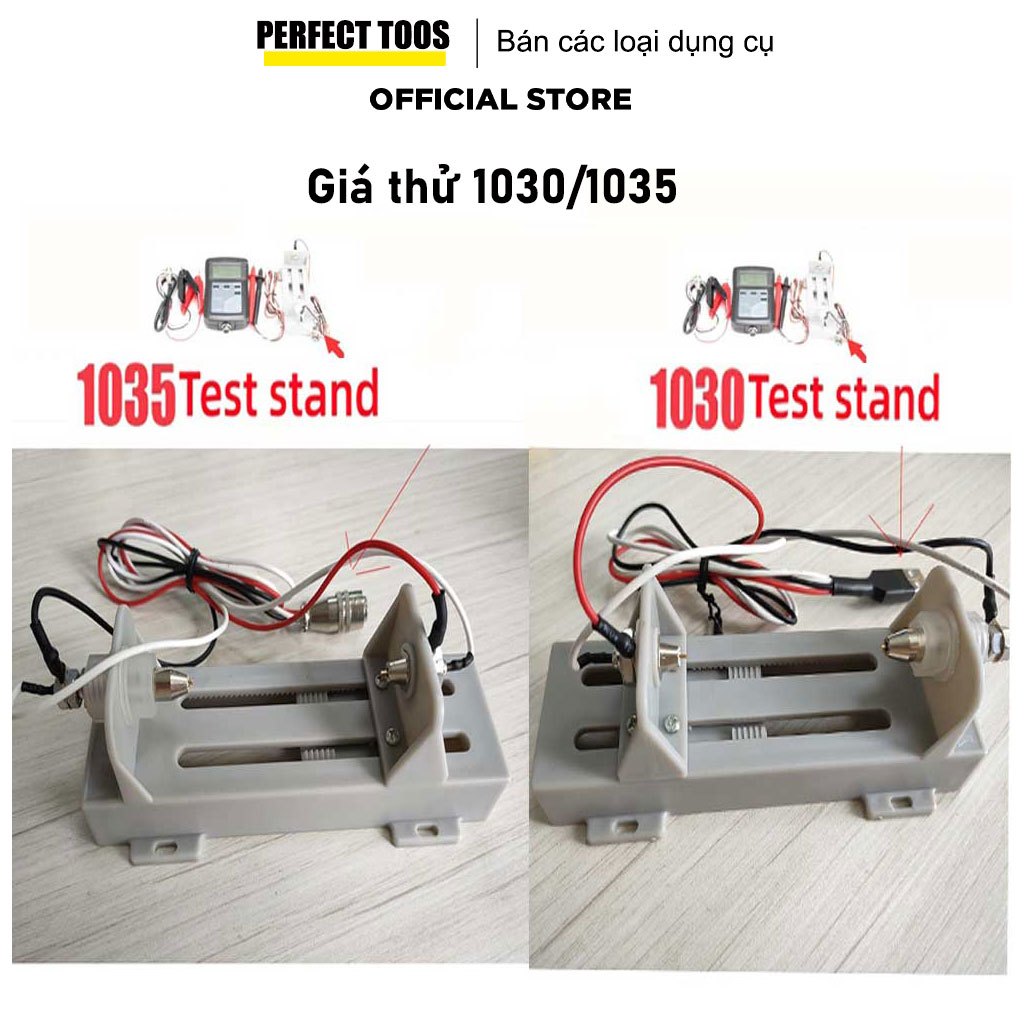 Giá Đỡ Thử Pin Hình Trụ yr1030 yr1035 18650 26650 32650 Chuyên Dụng