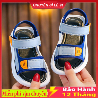 Dép sandal quai hậu hè cho bé trai và bé gái chất cao su mềm êm chân chống trơn trượt hàng Quảng Châu