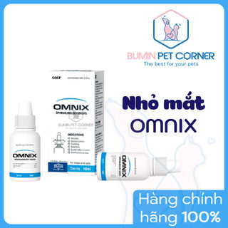 Nước nhỏ mắt cho chó mèo Alkin Omnix chai 10ml