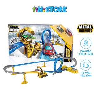 Bộ đồ chơi đường đua công trường thách thức Zuru Metal Machines 6703
