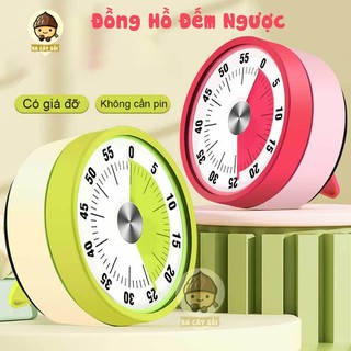 Đồng hồ đếm ngược dây cót,đồng hồ hẹn giờ đếm ngược giúp quản lý thời gian thực hiện công việc hiệu quả cho bé