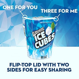Kẹo gum Icebreakers Ice Cubes hộp 40 viên