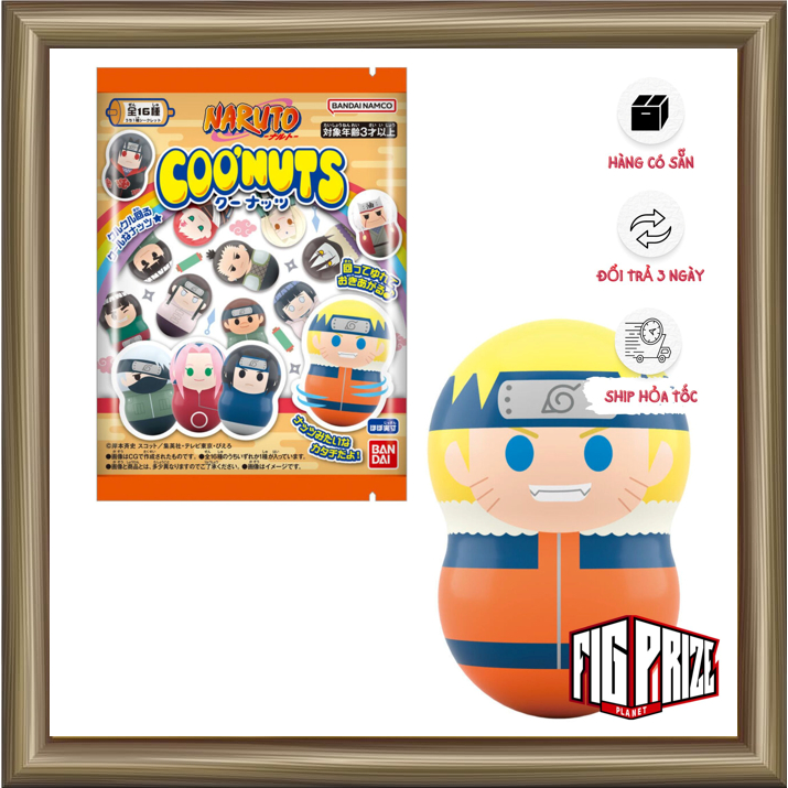 Mô hình lật đật Naruto - Coonut BANDAI NAMCO