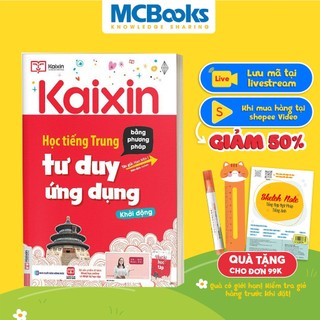 Sách Học Tiếng Trung Bằng Phương Pháp Tư Duy Ứng Dụng Tặng Kèm Khóa Học Online