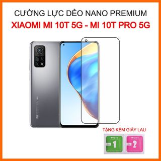 Cường lực xiaomi mi 10t 5g, mi 10t pro 5g, cường lực dẻo 9h+