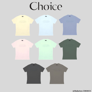 | NEW COLOR | Áo Thun BabyTee Dập Nổi Vải Logo CHOICE.SG Cotton 100% BabyTee-TOP
