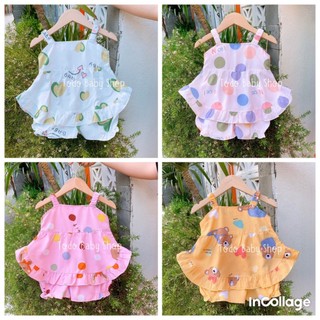 Bộ Tole 2 dây mẫu xinh cho bé - Bộ Tole cho bé