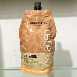 DẦU Ủ TÓC COLLAGEN TOP HANEDA SIÊU MƯỢT DẠNG TÚI CHÍNH HÃNG 500ML