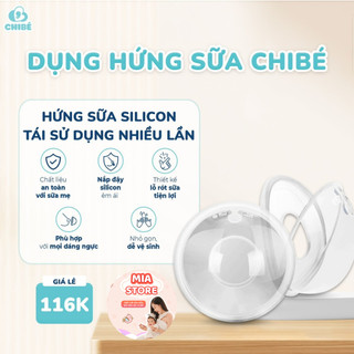 Dụng Cụ Hứng Sữa Silicon An Toán Chibé