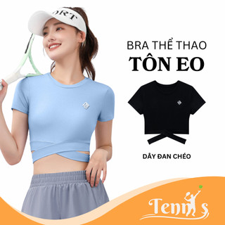 Áo Bra Thể Thao Cổ Tròn Và Thấm Hút Mồ Hôi, PEACTIVE Đồ Tập Tennis Nữ  AN507