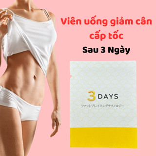 Viên Uống Giảm Cân Cấp Tốc 3DAYS Cho Người Khó Giảm,Nhờn Thuốc, Phụ Nữ Sau Sinh,Mập Lâu Năm