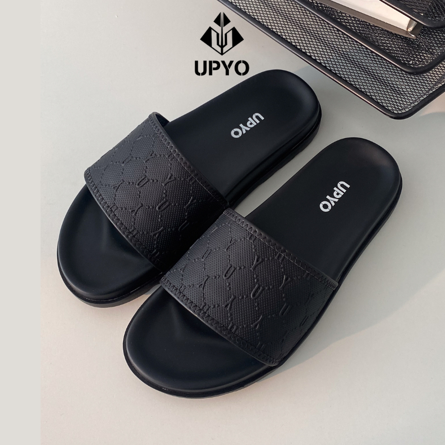 Dép Nam Nữ Quai Ngang UPYO Sand, Dép Lê Đế Cao Su Tăng Chiều Cao, Chống Trơn Trượt,BH 1năm-Sand-UD12 | BigBuy360 - bigbuy360.vn