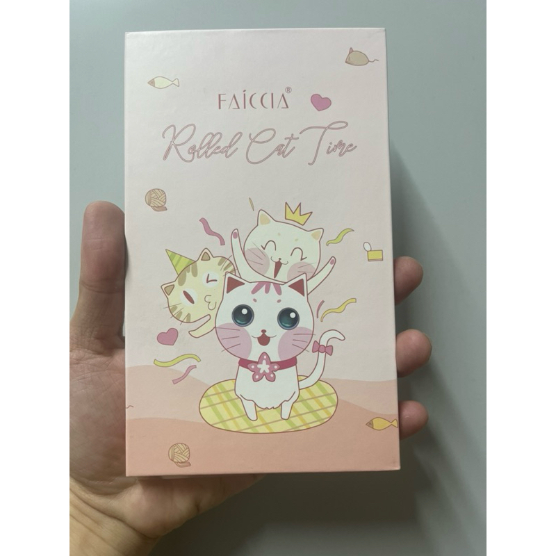 BẢNG MẮT FAICCIA ROLLED CAT TIME 18 Ô [DATE T3/2024]