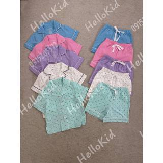Bộ Pj chấm bi intimates bé gái xuất dư