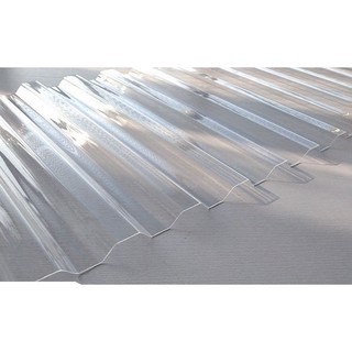 Tôn nhựa, Nhựa kính , Tấm lợp lấy sáng polycarbonate trong suốt