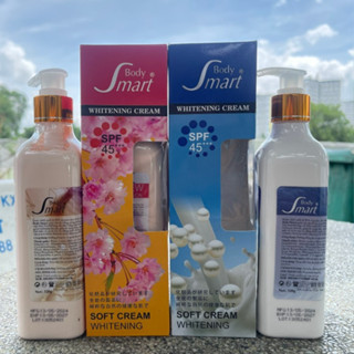 Kem kích trắng Body smart sữa non cô đặc chai 320g