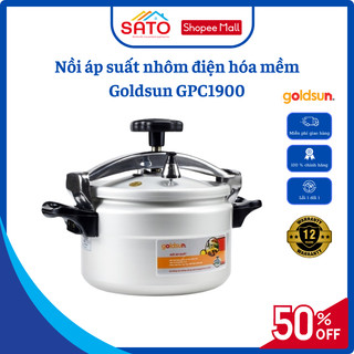 Nồi áp suất nhôm đáy từ Goldsun GPC1930 nhiều cỡ dung tích lớn nồi hầm dùng trên mọi loại bếp