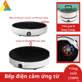 Bếp điện từ  Mijia DCL002CM Youth Lite Version 2 / Bếp từ Xiaomi miLife với 99 mức nhiệt bản quốc tế