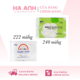 Bông Tẩy Trang Mềm Mịn Lily Bell
