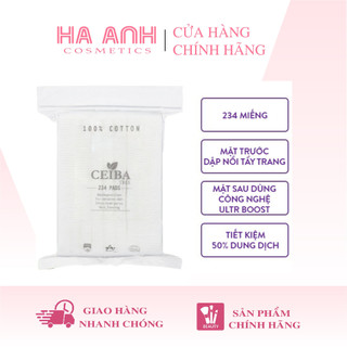 Bông tẩy trang 100% cotton ceiba tree