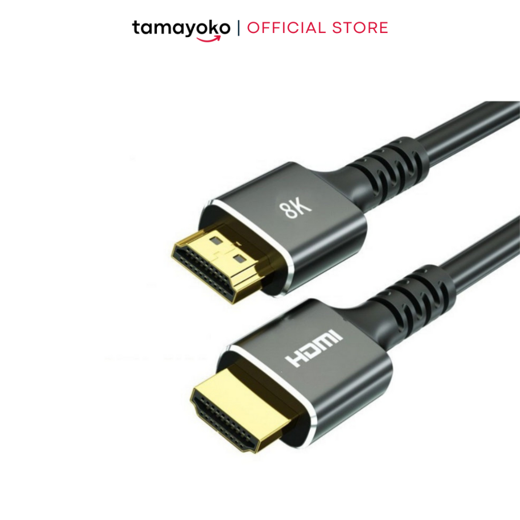 Dây Cáp HDMI 2.1 8K  4K 120Hz Tamayoko Dài 2M Dùng Cho Tivi/ Máy Tính/ Playstation