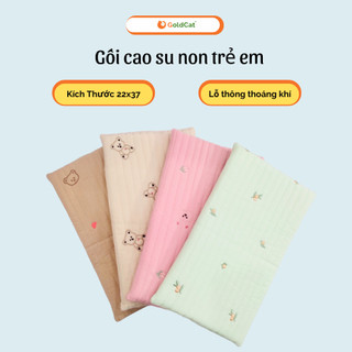 Gối Cao Su Cao Cấp Goldcat Thông Hơi Chống Ngạt Cho Bé