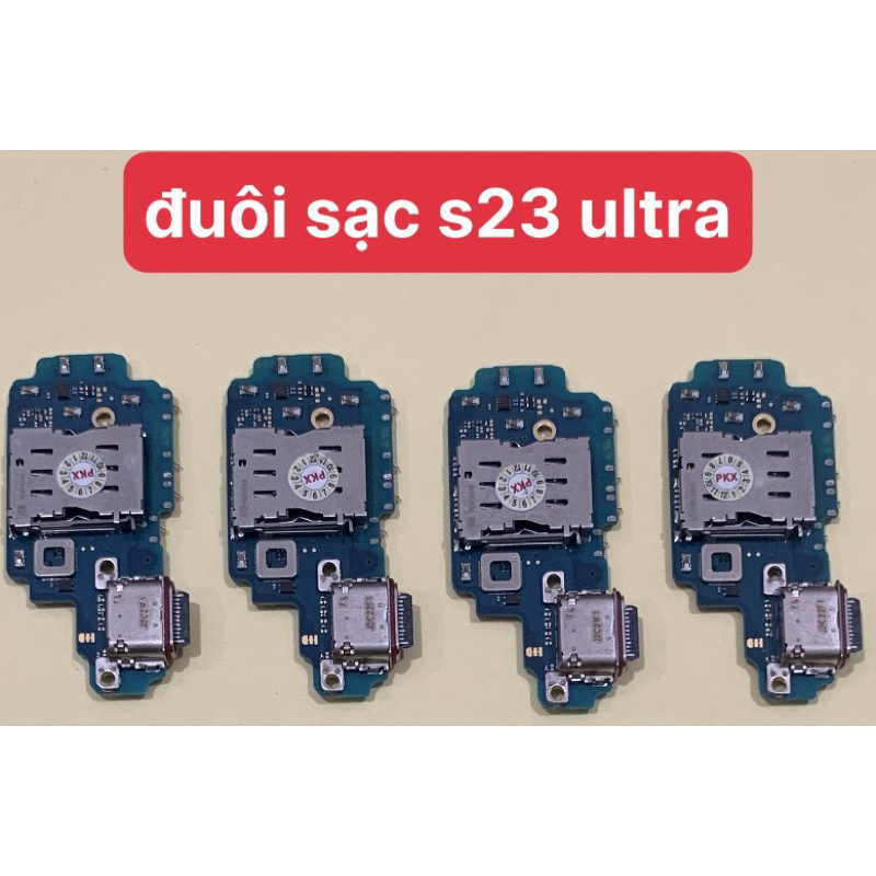 cụm đuôi sạc sam sung s23 ultra/ cụm ổ sim samsung s23 ultra/ chân sạc samsung s23 ultra zin mới