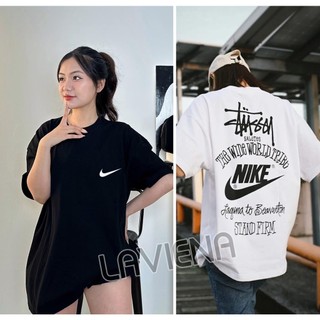 Áo thun Stuxy The Wide World Tribe chất cotton mịn mát form rộng