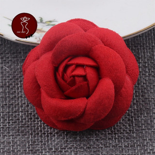 Combo 3 Hoa trà dạ cài áo bản 6,5cm